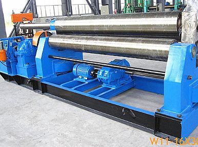 W11-16x3000機(jī)械對(duì)稱(chēng)式三輥卷板機(jī)